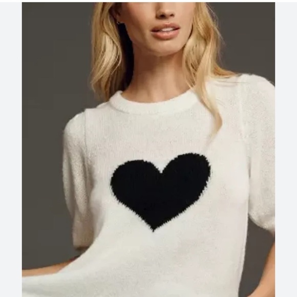 Anthropologie Sweaters - Anthropologie Maeve shirt sleeve sweater too size small